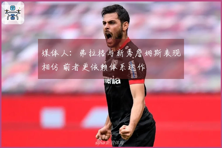 媒体人：弗拉格与新秀詹姆斯表现相仿 前者更依赖体系运作